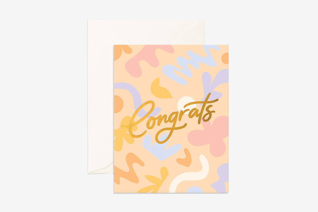 Congrats Greeting Card - Wish & Wrap