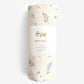 Premium Organic Muslin Wrap - Forget-Me-Not - Wish & Wrap