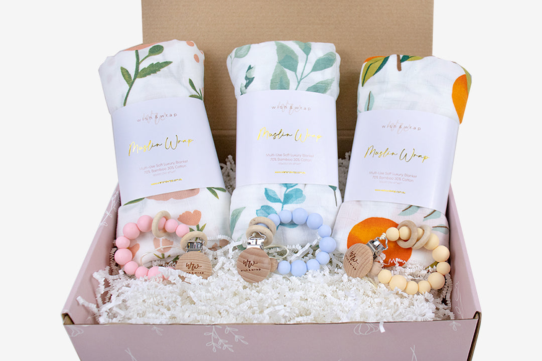 Good Things Come in Threes! Triplet Gift Hamper - Wish & Wrap