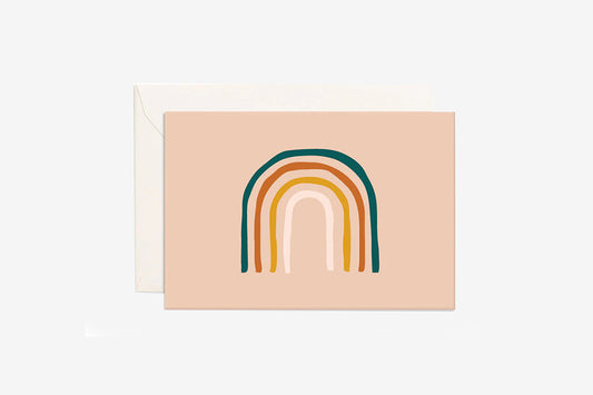 Rainbow Mini Greeting Card - Wish & Wrap