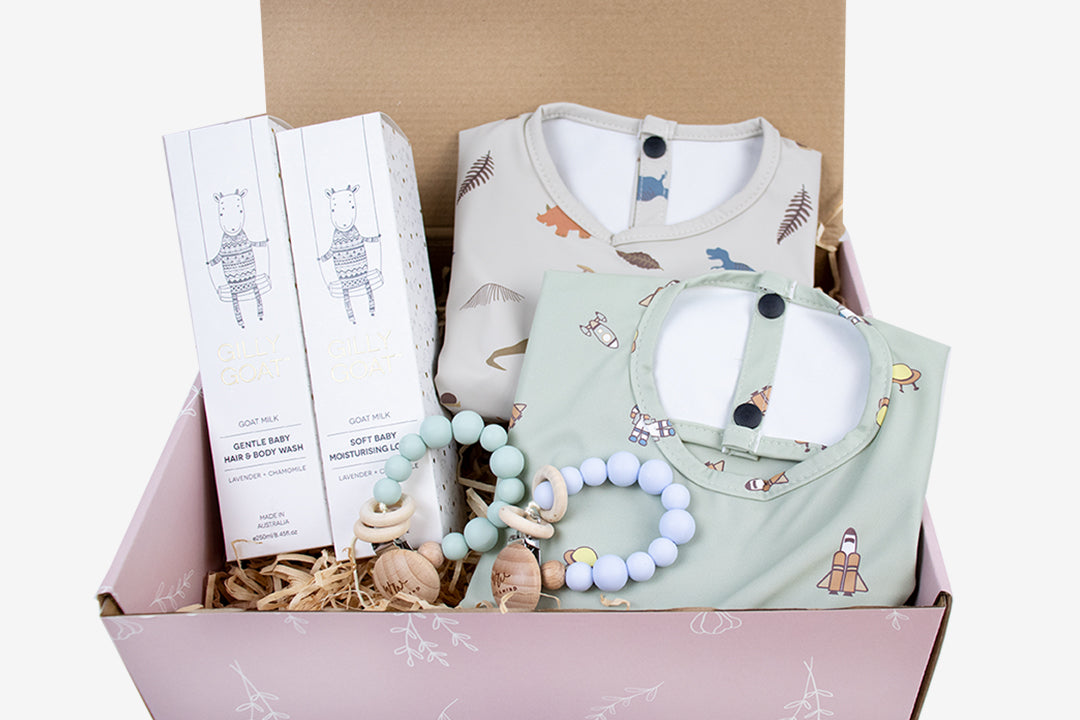 Ultimate Twin Baby Boys Gift Box - Wish & Wrap