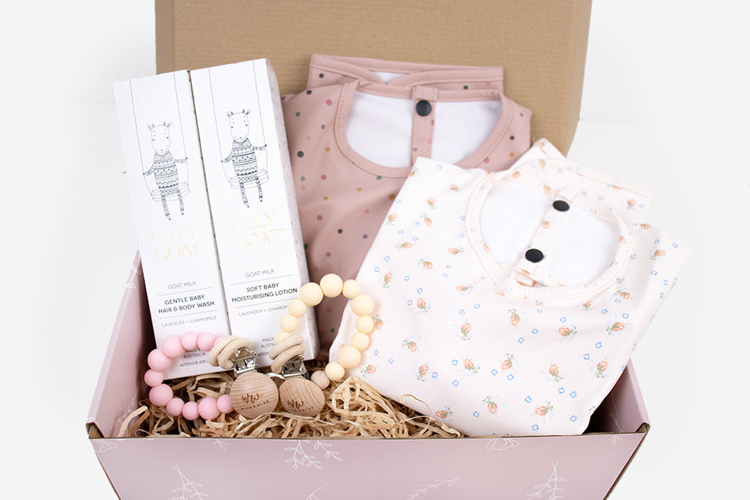 Ultimate Twin Baby Girls Gift Box - Wish & Wrap