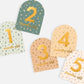 Baby Milestone Card Set - Broderie