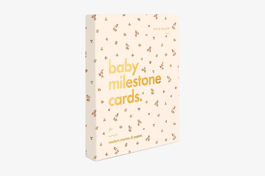 Baby Milestone Card Set - Broderie