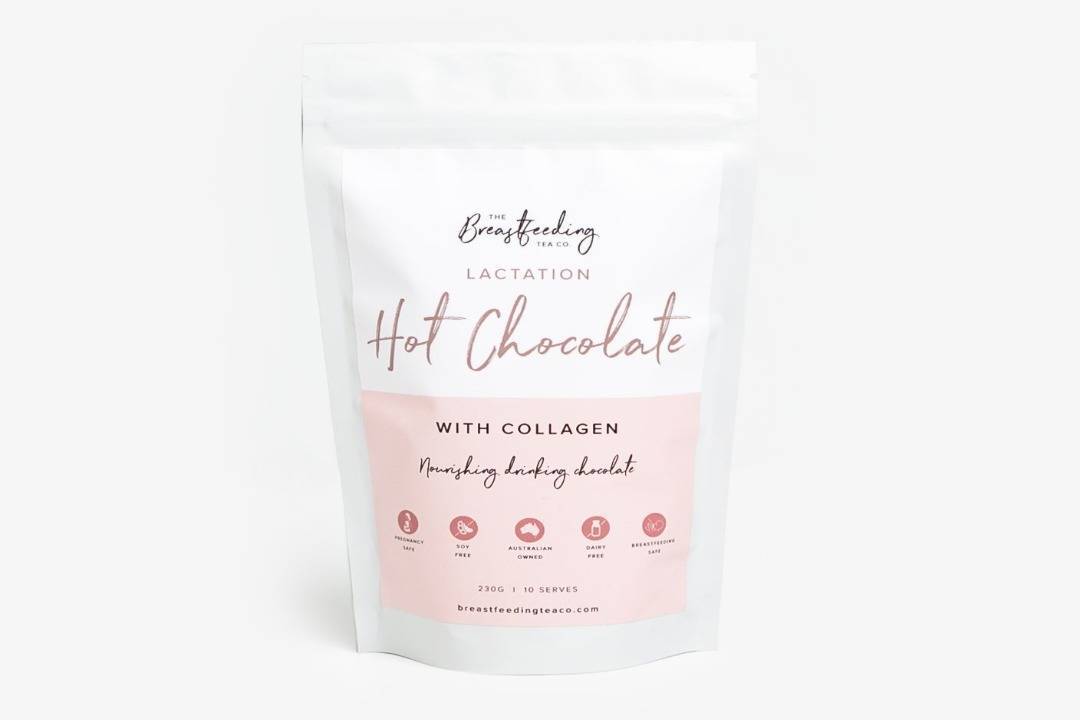 Lactation Hot Chocolate with Collagen - Wish & Wrap