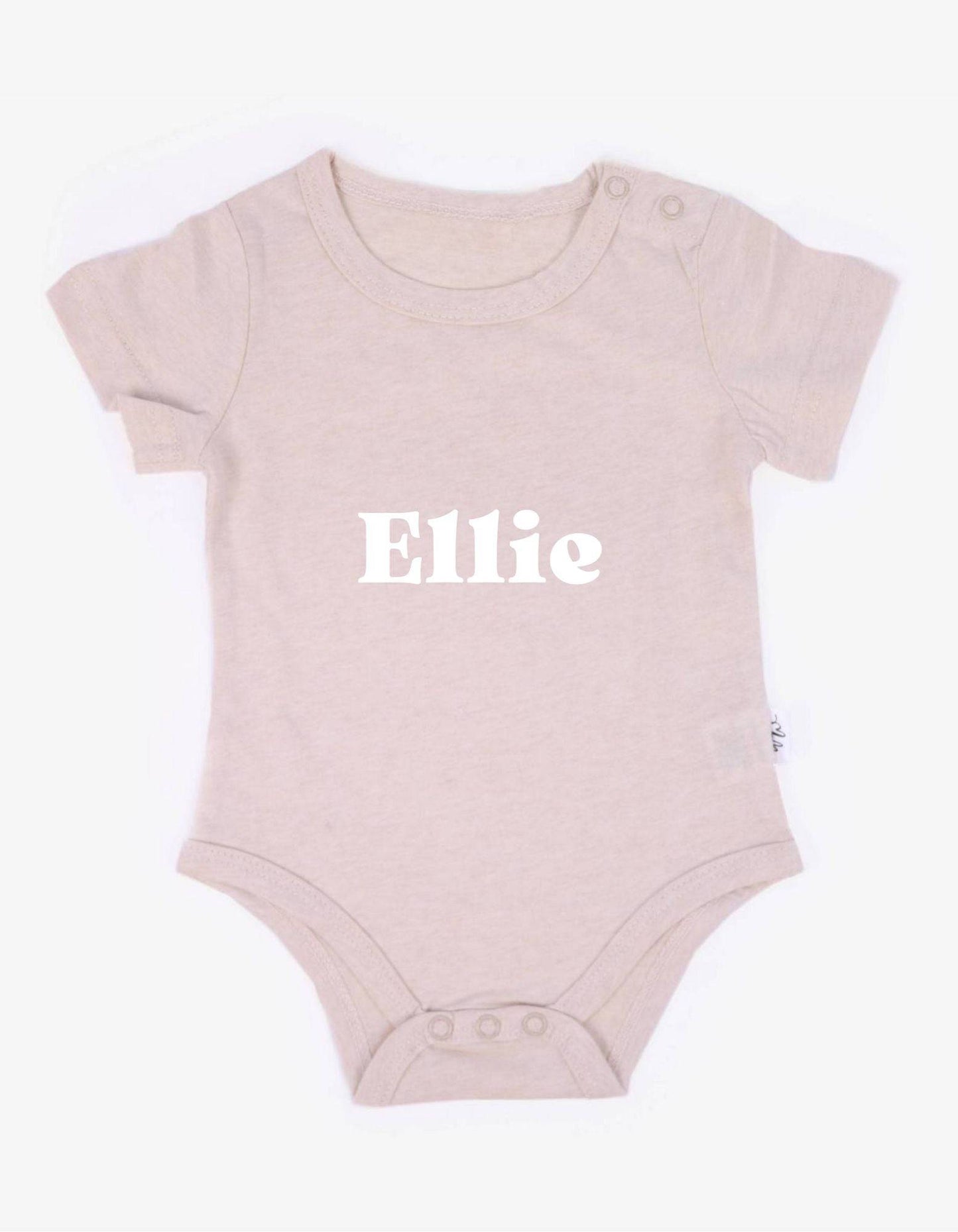 Add Baby's Name to the Onesie - Wish & Wrap