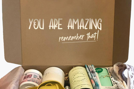 Add Message: 'You are Amazing remember that!' to the box - Wish & Wrap