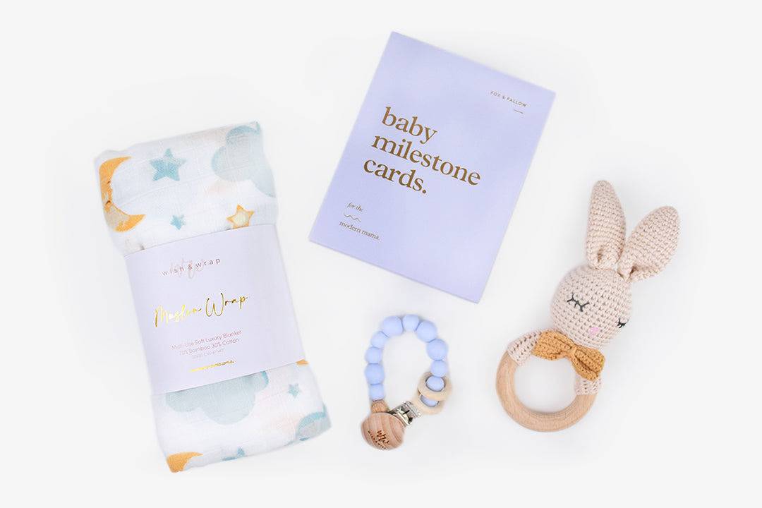 Sleepy Moon Baby Gift Box - Wish & Wrap