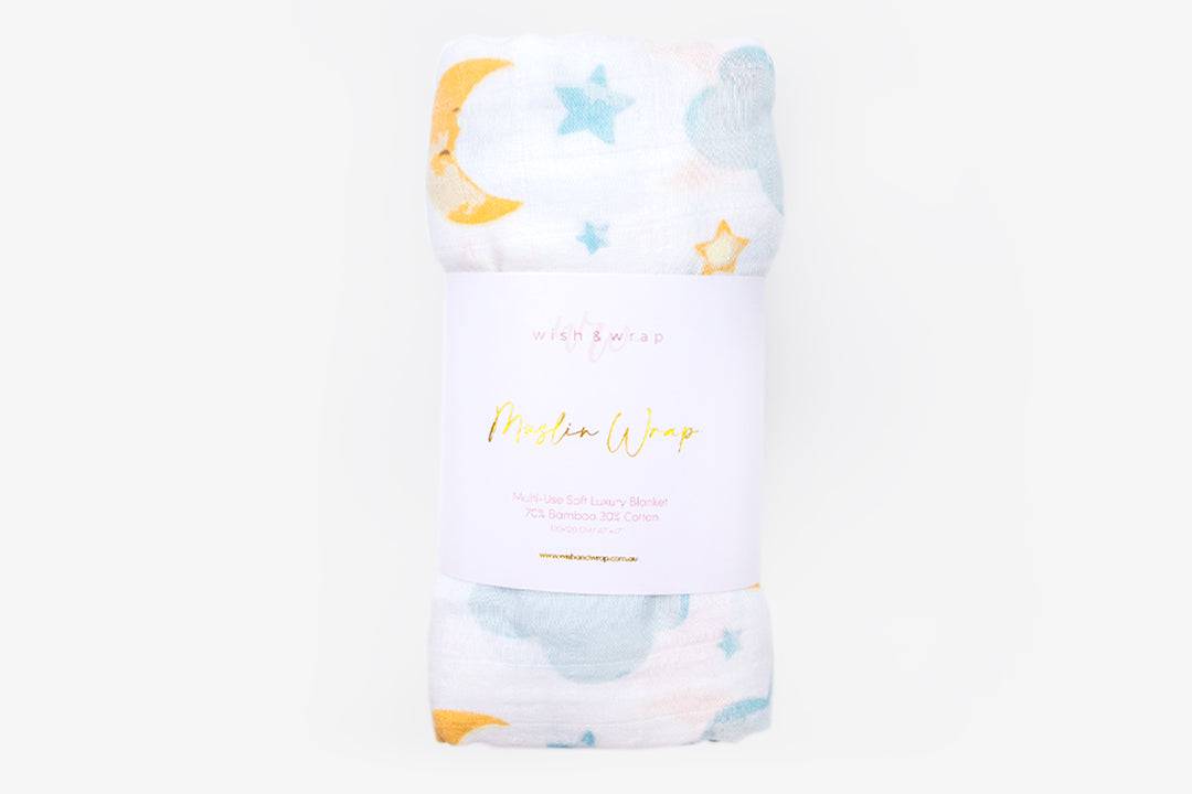 Sleepy Moon Baby Gift Box - Wish & Wrap