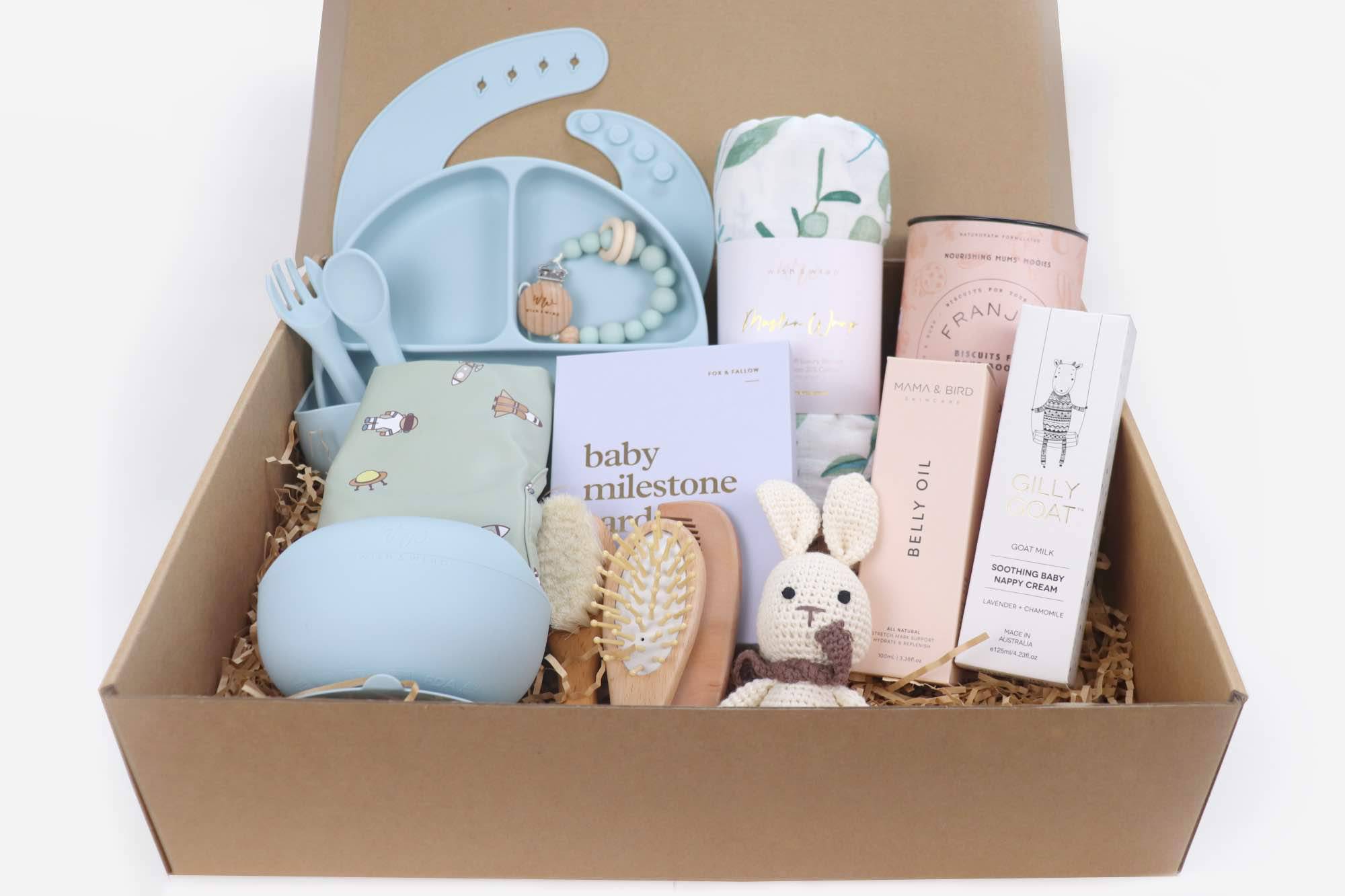 Baby box shop Baby Hamper Basket Unisex Gift - with Newborn India | Ubuy