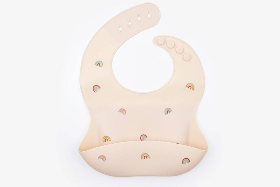 Printed Silicone Baby Bib - Wish & Wrap