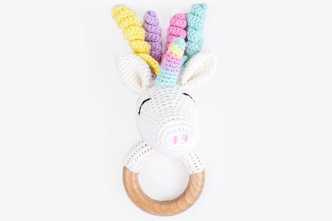 Crochet Baby Rattle - Wish & Wrap